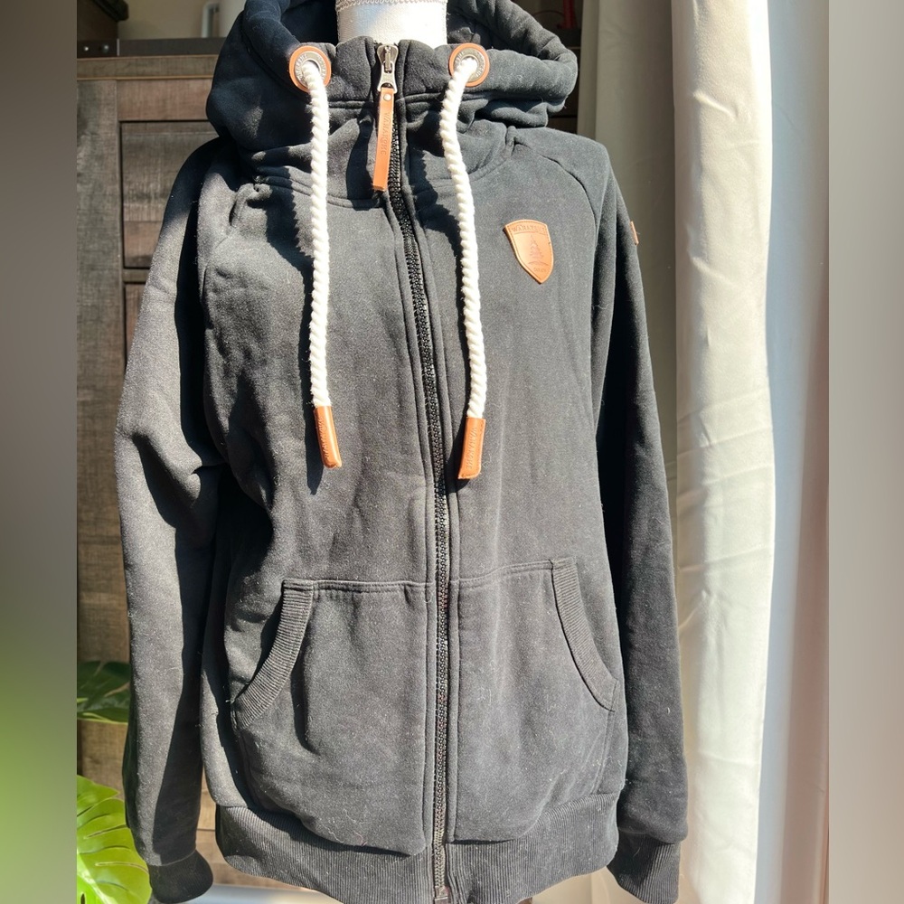 Women’s Wanakome hooded jacket black